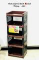 Book Shelf for Home Library, Book Stand, Book Rack for Study Room, Book Stand Shelf Plastic. 