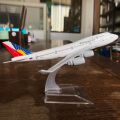 Philippine Airlines Boeing 747 777 Aircraft Model PAL Airbus A380 Cebu Pacific A320 Diecast Metal Airplane Model 16CM. 