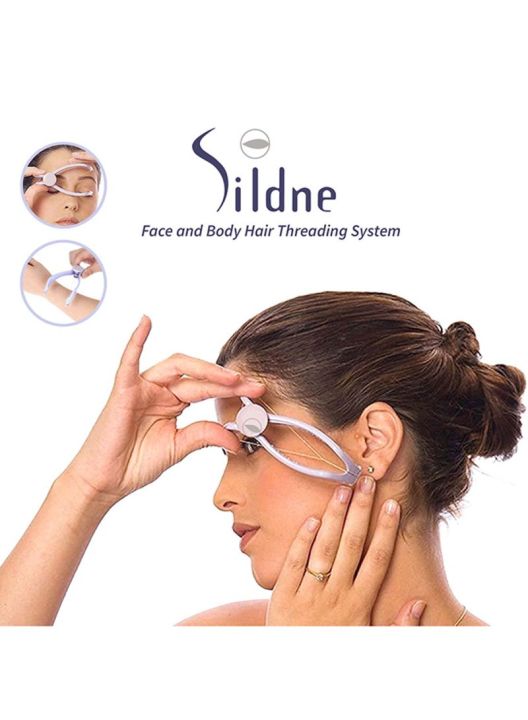 Facial Hair Remover Face Threading Make up Beauty Tools Slique Eyebrow, Face and Body Hair Threading Remover
