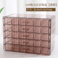 Jewellery storage Transparent jewelry storage box, drawer-style rings, earrings, necklaces, household large-capacity acrylic jewelry organizing box. 