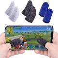 PUB G Finger Gloves 1 Pair L1 R1 Breathable Mobile Game Controller Finger Sleeve Touch Trigger for Fortnight PUBG Mobile Rules of Survival Gatillos. 