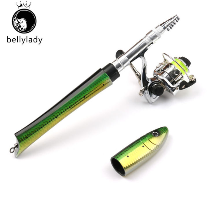 bellylady%20Pen%20Fishing%20Pole%2055.1%20Inch%20Mini%20Pocket%20Fishing%20Rod%20Travel%20Fishing%20Rod%20Set%20Telescopic%20Fishing%20Rod%20Spinning%20Reel%20Combo%20Kit%20-%20Image%209