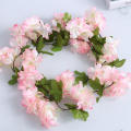 Easy To Hang Artificial Cherry Blossom Hanging Rattan Exquisite Natural-Looking Lifelike Simulated Garland Lightweight Durable  Flower for Wedding Backdrop Party Decoration Restaurant Ambiance Photo. 