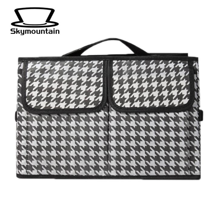 Trunk Storage Organizer Large Capacity Car Trunk Organizer Waterproof Foldable Storage Box for Car Trunk Storage Box