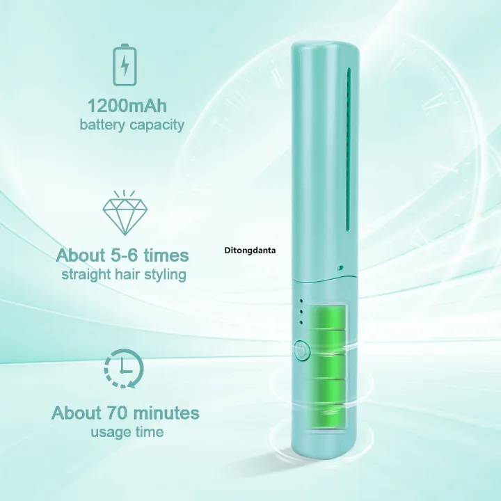 NEW Hairstyle is designed for rechargeable USB hot comb mini heated ...
