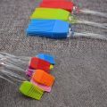 BBQ Oil Brush  Silicone Brush Cake Brush- Multi Color 1Pcs Portable Silicone Oil Brush Grill Oil Brushes Liquid Pastry Kitchen Baking BBQ Tool Kitchen Accessories For Barbecue Grill. 