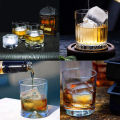 4/6/8 Grids Big Ice Cube Tray Mold/DIY Ice Maker/Silicone Ice Cube Square Tray Mold 1 Pcs. 