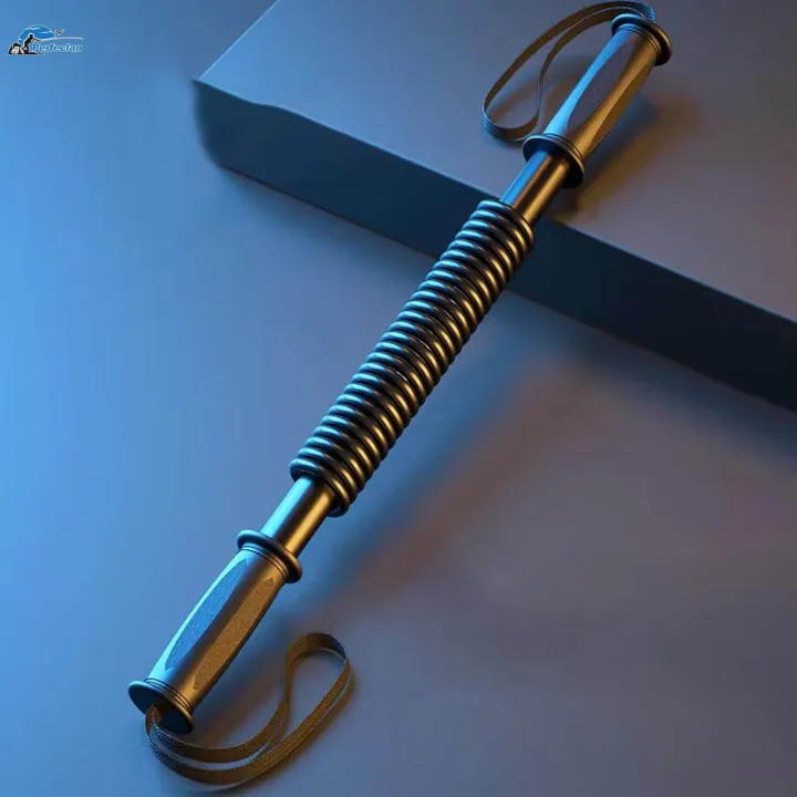 Chest Taring Spring Spring Bar Chest Expander Muscle Pulling Trainer Heavy Duty 20kg | Daraz.lk