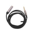 1/2/3/ M Microphones Stereo 3.5mm Audio Jack Extension Cable Headphone Extension Male Female Headphone Aux Cord 4 Pole. 