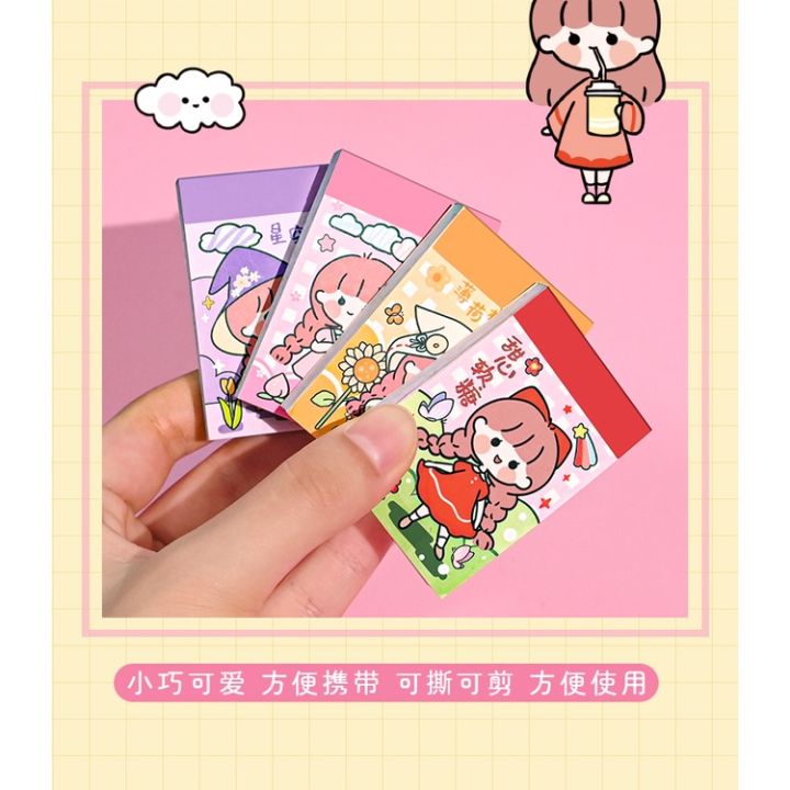 Mini%20Sticker%20Book%2050%20Sheets%20Cute%20Girl%20Heart%20Stickers%20Children%20Cartoon%20Handbook%20Material%20Diary%20Small%20Decorative%20Patterns%20-%20Image%208