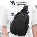MENSPE Men's Chest Bag Cross Body Bag Travel Shoulder Bag Casual Men Chest Bag Men Fashion Shoulder Bag Waterproof Casual Sport Street Bag for College Student. 