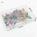 100Pcs Colorful Pearl Head Straight Pins Sewing Pins for Dressmaking Craft. 
