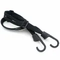 Motorcycle Helmet Holder Luggage Bag Mesh Straps Elastic Rope Black Colour. 