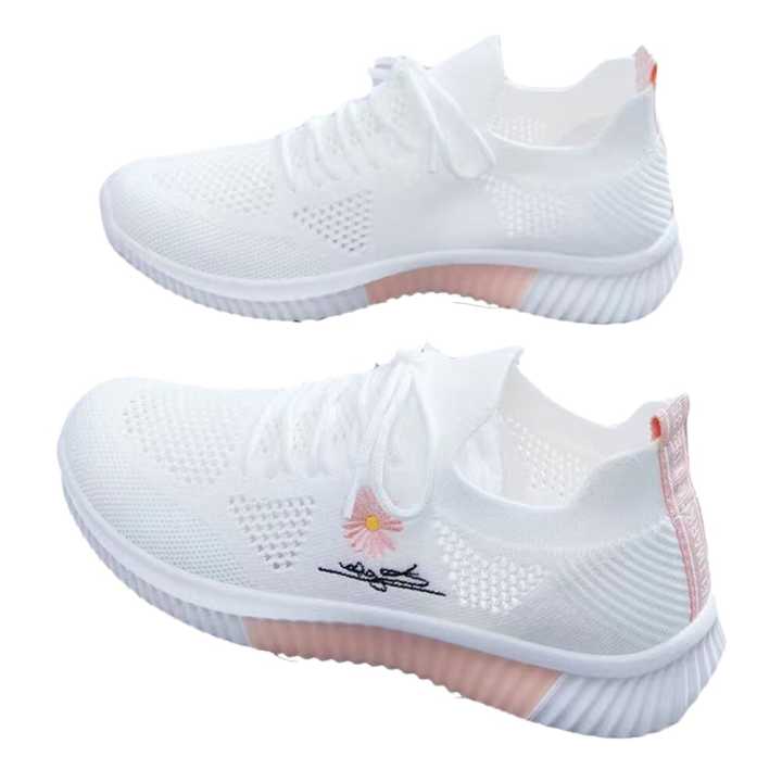 Trendy Flying White Shoes for Women