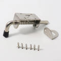 2PCS Latch Pin Locking Mechanism 304 Stainless Steel Cabinet Hinges Rust-Resistant Spring Loaded Window Latch for Cabinet. 