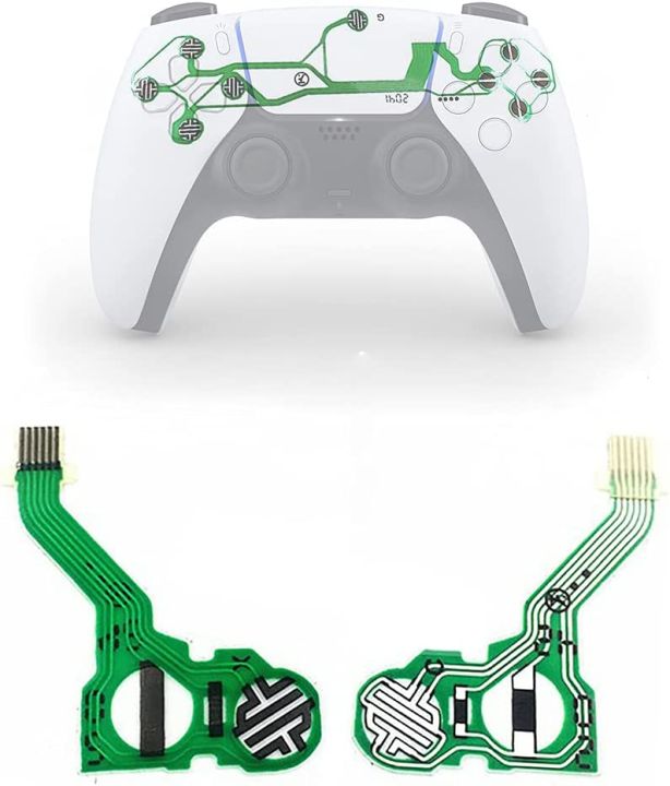 10pcs%20Jdm-030%20Jdm-040%20Jdm-055%20Ps4%20Controller%20Conductive%20Film%20Flex%20Cable%20Circuit%20Board%20For%20Ps5%20Joystick%20Repair%20Part%20-%20Image%203