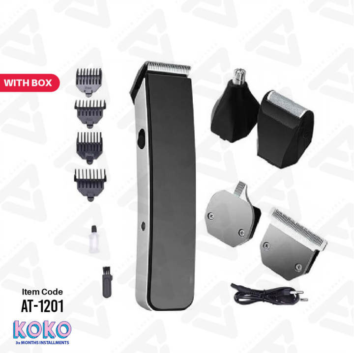 htc%20Professional%20Heavy%20Duty%205%20In%201%20Rechargeable%20Hair%20Trimmer%20At-1201%20-%20Image%202