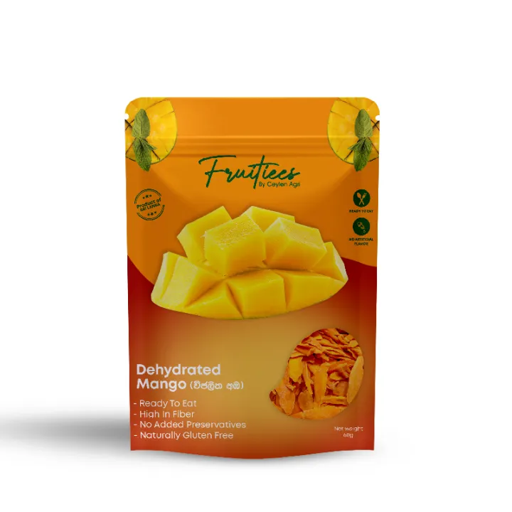 Fruitees by Ceylon Agri : Dried / Dehydrated Mango Chips