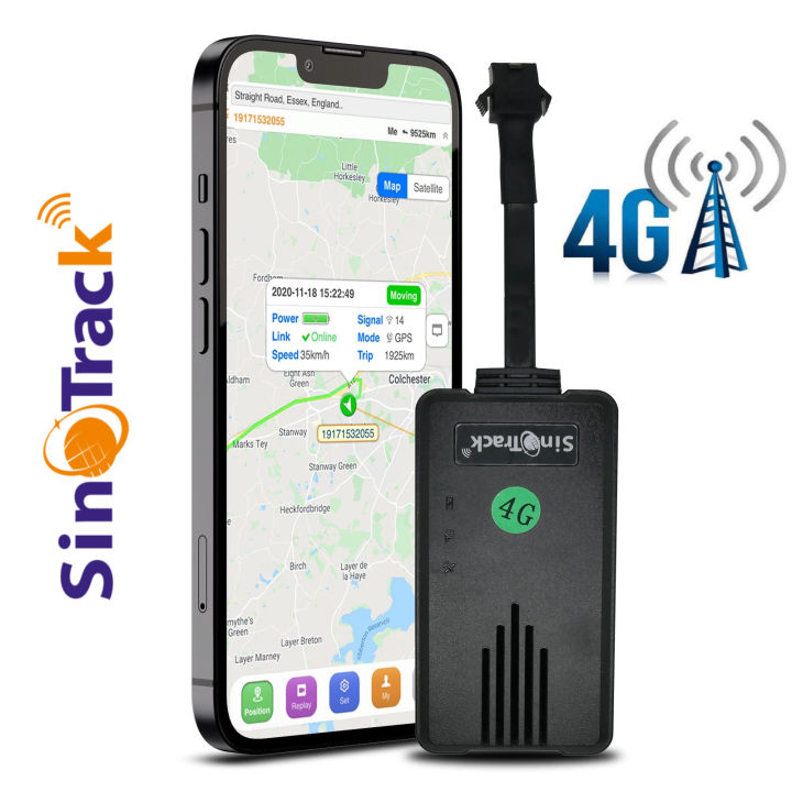 SinoTrack 4G GPS tracker ST-906L 4PIN for Car motorcycle vehicle tracking device with Cut Off Oil Power Free APP