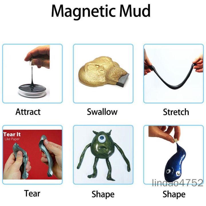 Magnetic%20Rubber%20Mud%20Strong%20Magnet%20Slime%20Decompression%20Kids%20Toys%20-%20Image%202