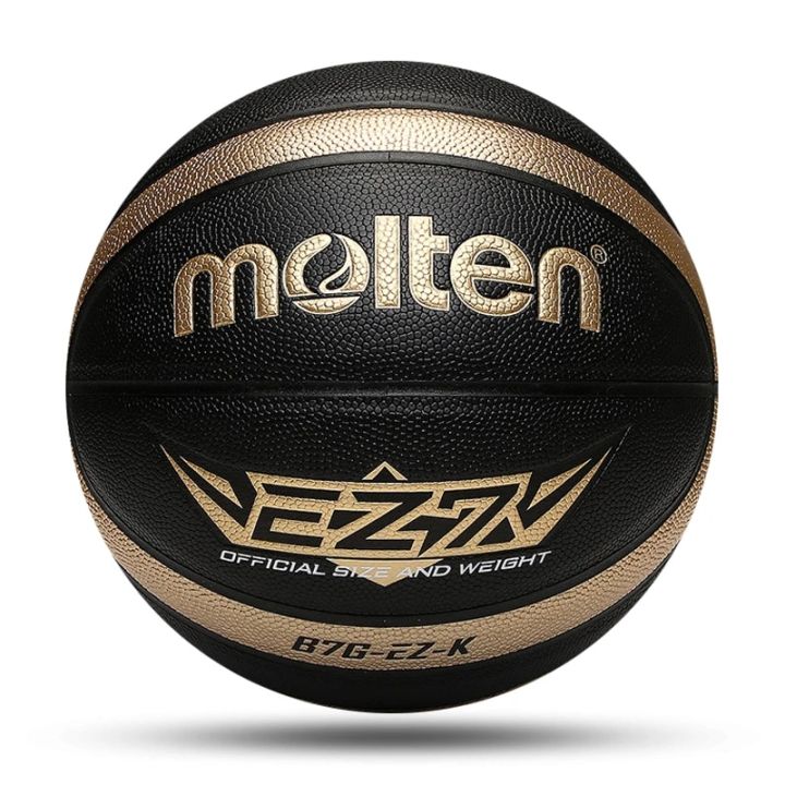 Molten%20Basketball%20Balls%20Official%20Size%207/6/5%20PU%20Material%20Women%20Outdoor%20Indoor%20Match%20Training%20Basketball%20With%20Free%20Net%20Bag%20Needle%20-%20Image%202