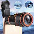 8X 12X Mobile Phone Telephoto Lens Hd Camera Zoom External Phone Zoom Lens Telescope Lens Mobile Phone Optical Telephoto Lens. 