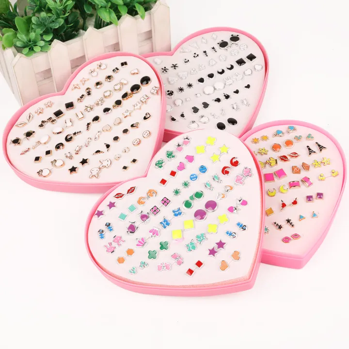 36%20Pairs%20Cartoon%20Hypoallergenic%20Stud%20Earrings%20Set%20for%20Women%20and%20Girls%20-%20Image%205