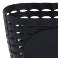 Kids Bicycle Basket, Children Plastic Front Handlebar Bike Basket for Storage, Black. 