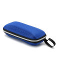 Square High-Sunglasses Case Anti-Pressure Sunglasses Case Black Zipper Honeycomb Water Cube Box. 