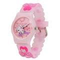 Sanrio Hello Kitty Wrist Watch Anime My Melody Cinnamoroll Children Children Watches 3D Student Silicone Strap Quartz Watch. 