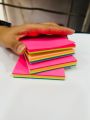 Dark Multicolour 3*3inch sticky note - 5 colours. 