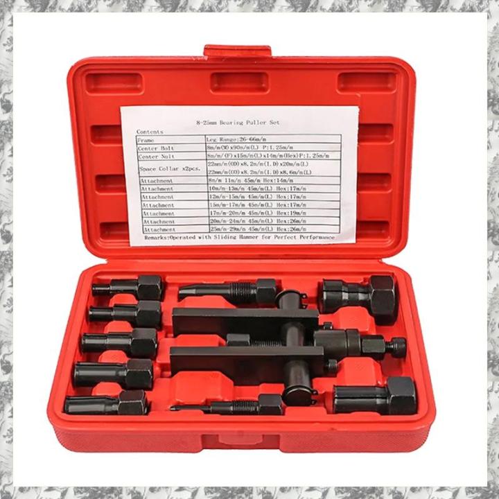 9pcs Bearing Puller Separator Tool Set 30-50mm Pull Out Jaw Gear Pulley