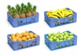Plastic Crate for Industrial | 35L 24X16X7 | Storage | Multipurpose Crate | Nisaco Mall. 