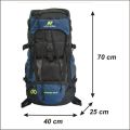 90L Nevo Rhino Traveling Bag Backpack / Hiking Bag / Camping Bag / Large Backpack For Unisex - DTT101. 