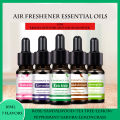 10ml Car Air Freshener Essential Oils for Air Humidifier Fluid Water-soluble Aromatherapy Oil Fragrance Aroma Diffuser 7 Flavors. 