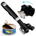 Stainless Steel Safety Hand-actuated Can Opener Side Cut Easy Grip Opener Knife for Can Lid #andromeda.Home Goods Store. 