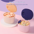 150ml Baby Formula Dispenser Travel Baby Milk Powder Container with Scoop Leveller Carry Handles Storage Container for Snacks Nuts Candy for Infant Toddler Kids. 