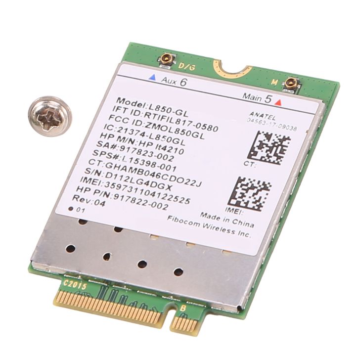 L850-GL LT4210 FDD-LTE TDD-LTE 4G Card 4G Module SPS,917823-001