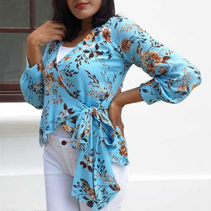 Tropical%20Elegance%20-%20Light%20Blue%20Floral%20Wrap%20Top%20-%20Image%204