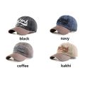 【HUT】 Fashion Trend Embroidered Washed Cotton Baseball Cap Male Panel Pattern Outdoor Sports Sun Caps Hip Hop Hats. 