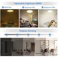 24W LED Ceiling Lamp with Remote Control 29 5cm RGB Color Change Ceiling Lamp LED Panel with 4000K Dimmable Night Light LED Lamps Ceiling Lamps. 