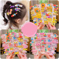 14Pcs/Set Children Girls Hairpins Set Cute Fruit Rainbow Flower Kids Headwear Baby Girl Hair Accessories for Toddler Girl Hair Clip. 