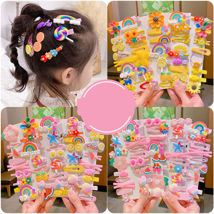 14Pcs/Set%20Children%20Girls%20Hairpins%20Set%20Cute%20Fruit%20Rainbow%20Flower%20Kids%20Headwear%20Baby%20Girl%20Hair%20Accessories%20for%20Toddler%20Girl%20Hair%20Clip%20-%20Image%205
