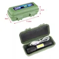 Camping USB Charging Flashlight, touch Alluminiam. 