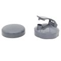 Blender Cups Flat Lid and Flip Top To-Go Lid Replacement Parts. 
