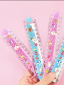 30cm foldable ruler with design and puzzle for kids. 