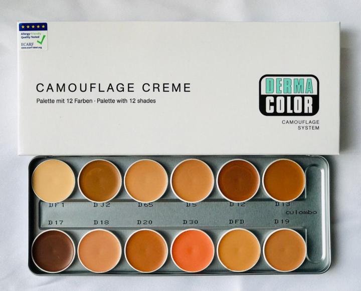 DERMA COLOUR DC CREAM PALLET 12 SHADES
