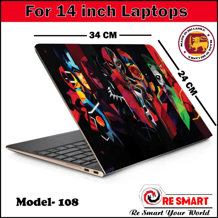 Sticker Laptop Protector Laptop Skin Protector Sticker With High Quality Matt Laminate(For 14 ...