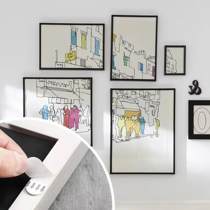Punch-free%20Hanging%20Strips%20Removable%20Adhesive%20Hook%20Loop%20Tape%20for%20Mounting%20Photo%20Frame%20Home%20Wall%20Decor%20Hanging%20DIY%20Sticker%20-%20Image%202