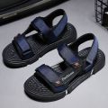 Men's Sandals2023New Summer Beach Shoes Non-Slip Trendy Teen Soft Bottom Sports Driving Sandals Men. 